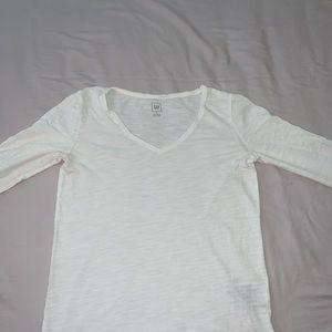 Basic white long sleeve
